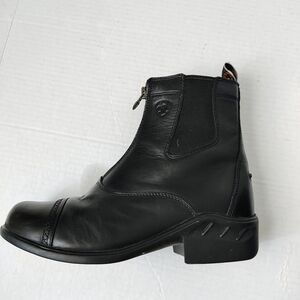Ariat Heritage Breeze Zip Ladies Black Paddock Boots Sz 10